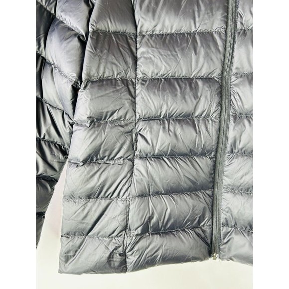 New Eddie Bauer womens Large 650 Goose Down Fill Cirruslite Jacket Black - Picture 3 of 7